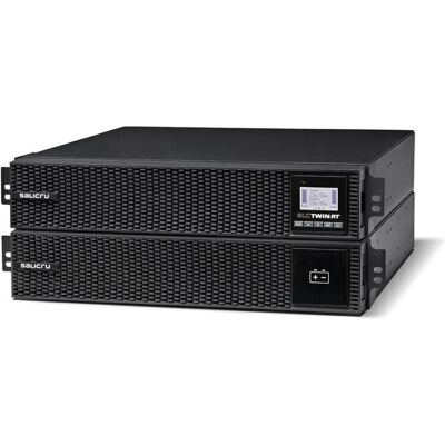Salicru UPS SLC-1500-TWIN RT3 B1 Module UPS sans batterie (1500 W, ASI online double conversion), Onduleur Salicru UPS SLC-1500-TWIN RT3 B1 Module UPS sans batterie (1500 W, ASI online double conversion), Onduleur