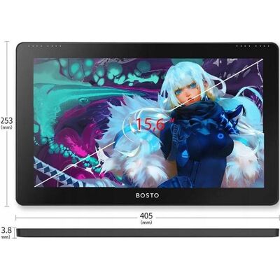 Bosto Tablette graphique BT-16HDT (15.60", 5080 lpi), Tablette graphique, Noir Bosto Tablette graphique BT-16HDT (15.60", 5080 lpi), Tablette graphique, Noir