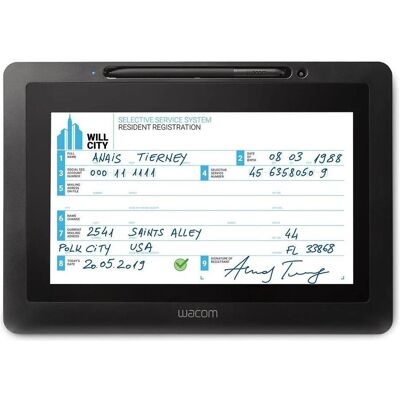 Wacom DTU-1031AX, LCD, 25,6 cm (10.1"), Noir (10.10", 2540 lpi), Tablette graphique, Noir Wacom DTU-1031AX, LCD, 25,6 cm (10.1"), Noir (10.10", 2540 lpi), Tablette graphique, Noir