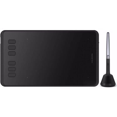 Huion H640P (5080 lpi), Tablette graphique, Noir Huion H640P (5080 lpi), Tablette graphique, Noir
