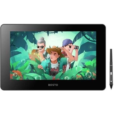 Bosto Tablette graphique BT-12HDK () (11.60", 5080 lpi), Tablette graphique, Noir Bosto Tablette graphique BT-12HDK () (11.60", 5080 lpi), Tablette graphique, Noir