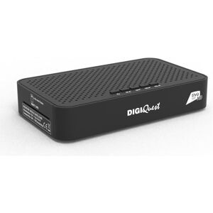 Digiquest Récepteur Combo Tivùsat Maximo avec enregistrement et DAZN activé (DVB-S2, DVB-T2), Récepteur TV, Noir Digiquest Récepteur Combo Tivùsat Maximo avec enregistrement et DAZN activé (DVB-S2, DVB-T2), Récepteur TV, Noir