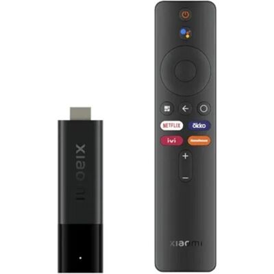 Xiaomi MI TV Stick 4K (2 Go, Android 11), Boîtier de diffusion en continu, Noir Xiaomi MI TV Stick 4K (2 Go, Android 11), Boîtier de diffusion en continu, Noir