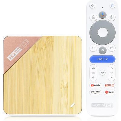 Abcom Homatics Box 4K Pro V2 AI-SR (64 Go), Boîtier de diffusion en continu Abcom Homatics Box 4K Pro V2 AI-SR (64 Go), Boîtier de diffusion en continu