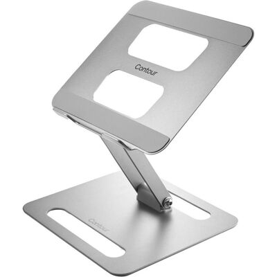 Support pour ordinateur portable ergonomique gris Modèle 305200 de Contour Support pour ordinateur portable ergonomique gris Modèle 305200 de Contour