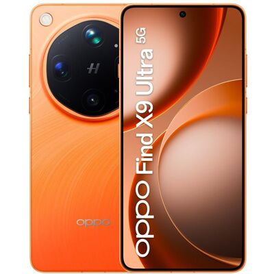 Oppo Find X9 Ultra (512 Go, Canyon orange, Orange, 6.82", Double SIM, 5G), Téléphone portable, Orange Oppo Find X9 Ultra (512 Go, Canyon orange, Orange, 6.82", Double SIM, 5G), Téléphone portable, Orange