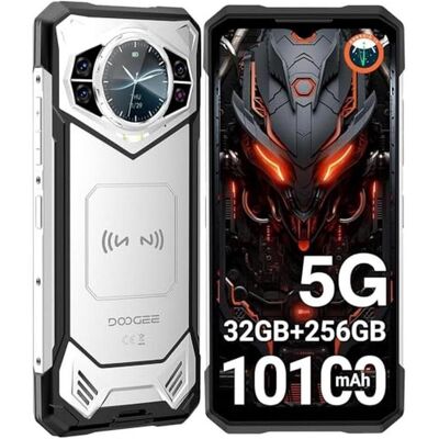 Doogee S200 (128 Go, 6.56", Double SIM, 5G), Téléphone portable, Gris Doogee S200 (128 Go, 6.56", Double SIM, 5G), Téléphone portable, Gris