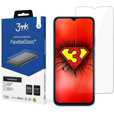 3MK FlexibleGlass Xiaomi Poco C3 - Verre hybride (Xiaomi Poco C3), Téléphone portable : film de protection, Transparent 3MK FlexibleGlass Xiaomi Poco C3 - Verre hybride (Xiaomi Poco C3), Téléphone portable : film de protection, Transparent
