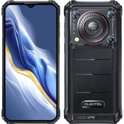 Oukitel Smartphone WP36 Pro 6/256 10600 mAh Schwarz (256 Go, Noir, 6.52", Double SIM, 4G), Téléphone portable, Noir Oukitel Smartphone WP36 Pro 6/256 10600 mAh Schwarz (256 Go, Noir, 6.52", Double SIM, 4G), Téléphone portable, Noir