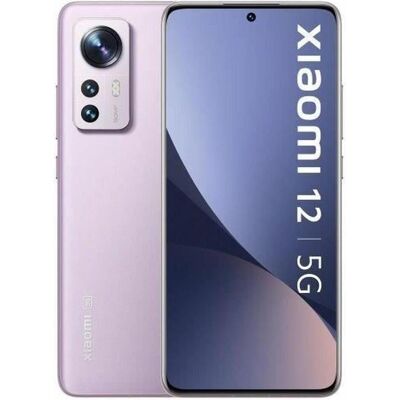Xiaomi 12 5G (256 Go, Purple, 6.28", Double SIM, 5G), Téléphone portable, Pink Xiaomi 12 5G (256 Go, Purple, 6.28", Double SIM, 5G), Téléphone portable, Pink