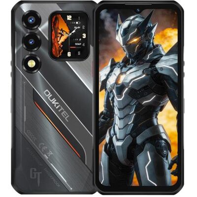 Oukitel WP66 5G (NFC - 6.6" - écran secondaire - 512 Go, 12 Go RAM - 11000mAh) Noir (512 Go, Noir, 6.60", 5G), Téléphone portable, Noir Oukitel WP66 5G (NFC - 6.6" - écran secondaire - 512 Go, 12 Go RAM - 11000mAh) Noir (512 Go, Noir, 6.60", 5G), Téléphone portable, Noir