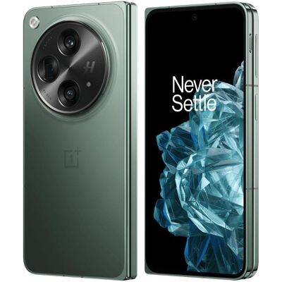OnePlus Open (512 Go, Emerald Dusk, 7.82", Double SIM, 5G), Téléphone portable, Vert OnePlus Open (512 Go, Emerald Dusk, 7.82", Double SIM, 5G), Téléphone portable, Vert