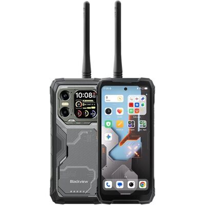 Blackview XPLORE 1 WALKIE TALKIE (5G - NFC - 6.78" - 256 Go, 12 Go RAM - 20000mAh) Noir (256 Go, Noir, 6.78", Double SIM, 5G), Téléphone portable, Noir Blackview XPLORE 1 WALKIE TALKIE (5G - NFC - 6.78" - 256 Go, 12 Go RAM - 20000mAh) Noir (256 Go, Noir, 6.78", Double SIM, 5G), Téléphone portable, Noir