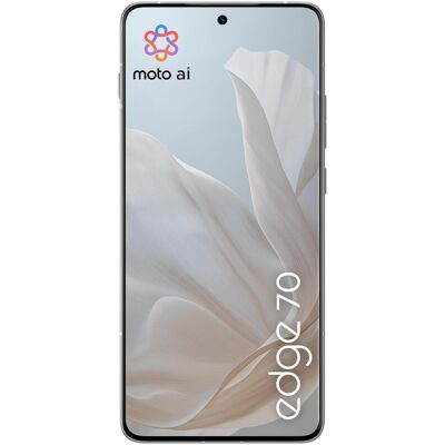 Motorola Edge 70 (512 Go, Blanc, PANTONE Cloud Dancer, 6.70", Double SIM, 5G), Téléphone portable, Blanc Motorola Edge 70 (512 Go, Blanc, PANTONE Cloud Dancer, 6.70", Double SIM, 5G), Téléphone portable, Blanc