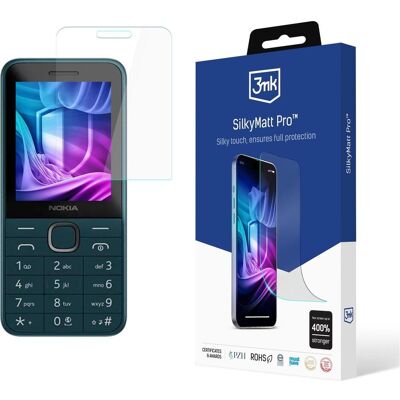 3MK Nokia 225 4G (2024) - Silky Matt Pro, Pièces de rechange pour appareils mobiles, Transparent 3MK Nokia 225 4G (2024) - Silky Matt Pro, Pièces de rechange pour appareils mobiles, Transparent