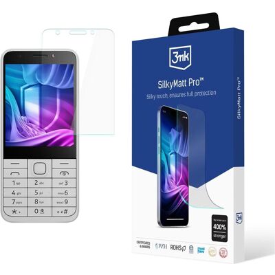 3MK Nokia 230 DualSim 2024 - Silky Matt Pro, Pièces de rechange pour appareils mobiles, Noir 3MK Nokia 230 DualSim 2024 - Silky Matt Pro, Pièces de rechange pour appareils mobiles, Noir