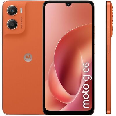 Motorola (PB980028SE) (128 Go, Arabesque, Orange, 6.88", Double SIM, 4G), Téléphone portable, Orange Motorola (PB980028SE) (128 Go, Arabesque, Orange, 6.88", Double SIM, 4G), Téléphone portable, Orange
