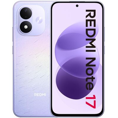 Xiaomi Redmi Note 17 (128 Go, Violet céleste, 6.99", Double SIM, 4G), Téléphone portable, Violet Xiaomi Redmi Note 17 (128 Go, Violet céleste, 6.99", Double SIM, 4G), Téléphone portable, Violet