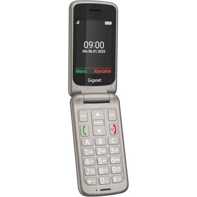 Siemens Gigaset GL595 silver (2.80", 0.30 Mpx), Téléphone portable à touches, Argent Siemens Gigaset GL595 silver (2.80", 0.30 Mpx), Téléphone portable à touches, Argent