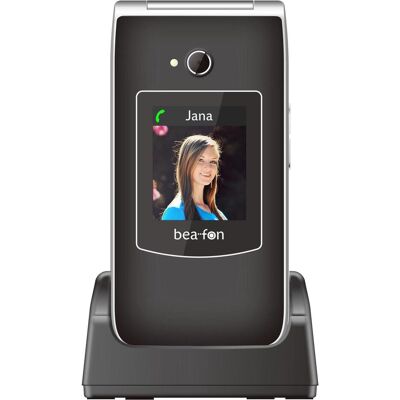 Bea-Fon SL645 LTE schwarz-silber (2.80", 1.30 Mpx), Téléphone portable à touches, Noir, Argent Bea-Fon SL645 LTE schwarz-silber (2.80", 1.30 Mpx), Téléphone portable à touches, Noir, Argent
