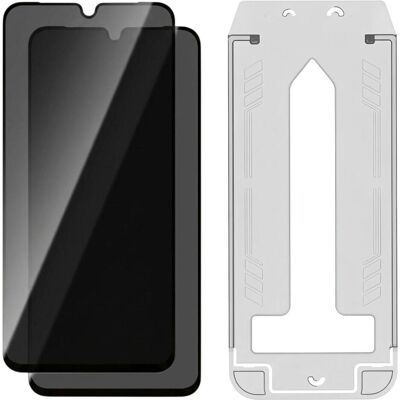 3MK Hardy Privzone 9H - Samsung Galaxy A16 4G/5G/ A17 4G/5G (2 pcs, Samsung Galaxy A16, Samsung Galaxy A17), Téléphone portable : film de protection, Noir, Transparent 3MK Hardy Privzone 9H - Samsung Galaxy A16 4G/5G/ A17 4G/5G (2 pcs, Samsung Galaxy A16, Samsung Galaxy A17), Téléphone portable : film de protection, Noir, Transparent