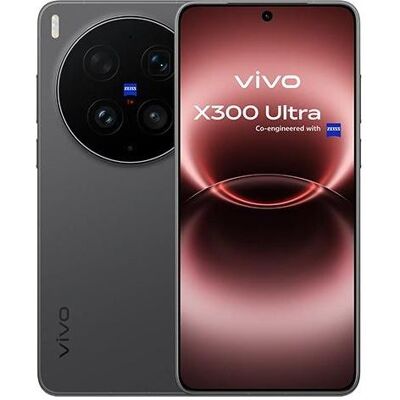Vivo X300 Ultra (512 Go, Volcan Noir, 6.82", Double SIM, 5G), Téléphone portable, Noir Vivo X300 Ultra (512 Go, Volcan Noir, 6.82", Double SIM, 5G), Téléphone portable, Noir