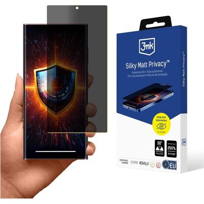 Samsung Galaxy S22 Ultra 5G - Privacy Mat Soyeux - Film de Protection d’Écran Samsung Galaxy S22 Ultra 5G - Privacy Mat Soyeux - Film de Protection d’Écran