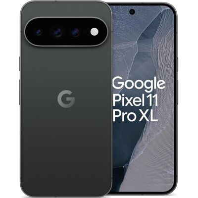 Google Pixel 11 Pro XL (256 Go, Obsidienne, 6.80", Double SIM, 5G), Téléphone portable, Noir Google Pixel 11 Pro XL (256 Go, Obsidienne, 6.80", Double SIM, 5G), Téléphone portable, Noir