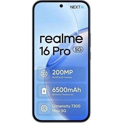 realme 16 Pro (512 Go, Gris Caillou gris, 6.78", Double SIM, 5G), Téléphone portable, Gris realme 16 Pro (512 Go, Gris Caillou gris, 6.78", Double SIM, 5G), Téléphone portable, Gris
