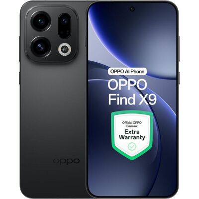Oppo Find X9 (512 Go, Noir Spatial, 6.59", Double SIM, 5G), Téléphone portable, Noir Oppo Find X9 (512 Go, Noir Spatial, 6.59", Double SIM, 5G), Téléphone portable, Noir