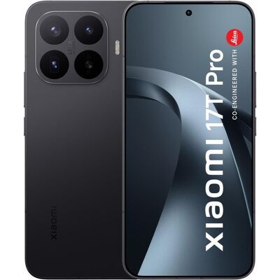 Xiaomi 17T Pro (512 Go, Noir, 6.83", Double SIM, 5G), Téléphone portable, Noir Xiaomi 17T Pro (512 Go, Noir, 6.83", Double SIM, 5G), Téléphone portable, Noir