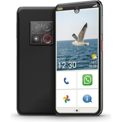Emporia Smart.8 5G (128 Go, Noir, 6.36", Double SIM, 5G), Téléphone portable, Noir Emporia Smart.8 5G (128 Go, Noir, 6.36", Double SIM, 5G), Téléphone portable, Noir