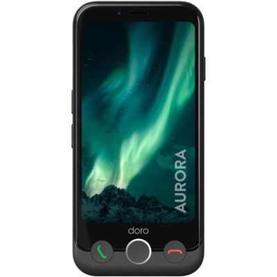 Doro Aurora A10 (64 Go, Noir, 4.50", Double SIM, 4G), Téléphone portable, Noir Doro Aurora A10 (64 Go, Noir, 4.50", Double SIM, 4G), Téléphone portable, Noir