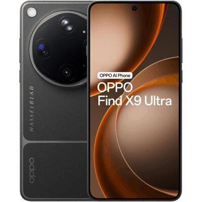 Oppo Find X9 Ultra 1TB Schwarz (1000 Go, Noir, Tundra Umber, Double SIM, 5G), Téléphone portable, Noir, Marron Oppo Find X9 Ultra 1TB Schwarz (1000 Go, Noir, Tundra Umber, Double SIM, 5G), Téléphone portable, Noir, Marron