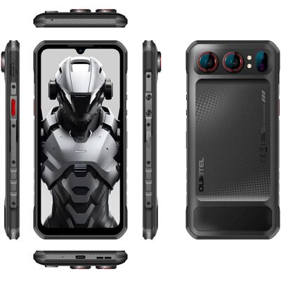 Oukitel Smartphone WP68 Air 5G 12/512 Go 8 000 mAh Noir (512 Go, Noir, 6.88", Double SIM, 5G), Téléphone portable, Noir Oukitel Smartphone WP68 Air 5G 12/512 Go 8 000 mAh Noir (512 Go, Noir, 6.88", Double SIM, 5G), Téléphone portable, Noir