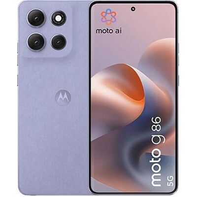 Motorola Moto G86 (256 Go, Cosmic Sky, Lilac, 6.67", SIM + eSIM, 5G), Téléphone portable, Violet Motorola Moto G86 (256 Go, Cosmic Sky, Lilac, 6.67", SIM + eSIM, 5G), Téléphone portable, Violet
