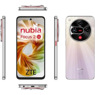 ZTE Smartphone P720F11-WH Octa Core 8 GB RAM 256 GB Weiss (256 Go, Aurore blanche, 6.70", Double SIM, 5G), Téléphone portable, Blanc ZTE Smartphone P720F11-WH Octa Core 8 GB RAM 256 GB Weiss (256 Go, Aurore blanche, 6.70", Double SIM, 5G), Téléphone portable, Blanc