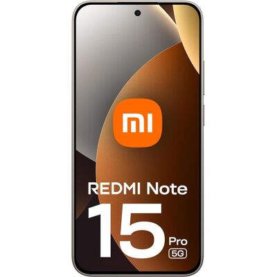 Xiaomi Redmi Note 15 Pro (256 Go, Couleur titane, 6.83", Double SIM, 5G), Téléphone portable, Argent Xiaomi Redmi Note 15 Pro (256 Go, Couleur titane, 6.83", Double SIM, 5G), Téléphone portable, Argent