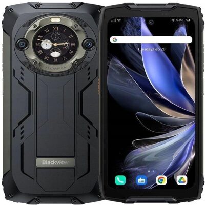 Blackview BV9300 Pro (512 Go, Noir, 6.70", Double SIM hybride, 4G), Téléphone portable, Noir Blackview BV9300 Pro (512 Go, Noir, 6.70", Double SIM hybride, 4G), Téléphone portable, Noir