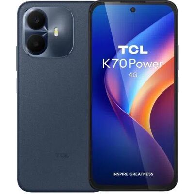 TCL K70 Power 4G (128 Go, Nebula Blue, 6.80", Double SIM, 4G), Téléphone portable, Bleu TCL K70 Power 4G (128 Go, Nebula Blue, 6.80", Double SIM, 4G), Téléphone portable, Bleu