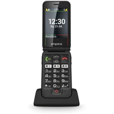 Emporia Joy LTE V228 (2.80", 2 Mpx), Téléphone portable à touches, Noir Emporia Joy LTE V228 (2.80", 2 Mpx), Téléphone portable à touches, Noir