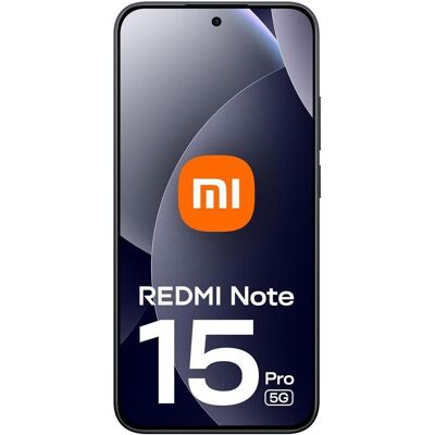 Xiaomi Redmi Note 15 Pro 5G (256 Go, Noir, 6.83", Double SIM, 5G), Téléphone portable, Noir Xiaomi Redmi Note 15 Pro 5G (256 Go, Noir, 6.83", Double SIM, 5G), Téléphone portable, Noir