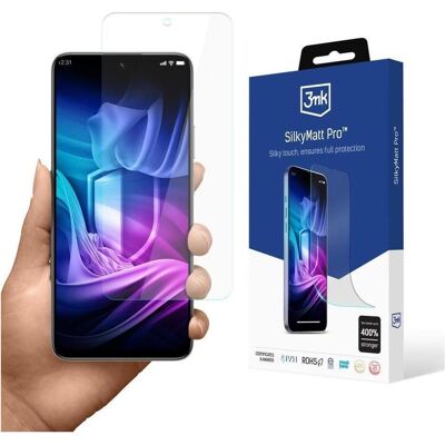 3MK Matowa folia ochronna Silky Matt Pro do Honor X7D (Honor X7), Téléphone portable : film de protection, Transparent 3MK Matowa folia ochronna Silky Matt Pro do Honor X7D (Honor X7), Téléphone portable : film de protection, Transparent