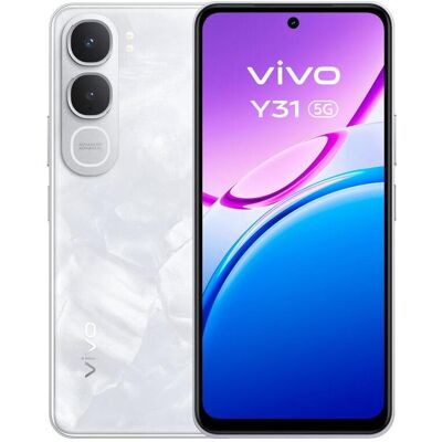 Vivo Y31e 5G 6/256GB weiss (256 Go, Blanc, Blanc, 6.72", Double SIM, 5G), Téléphone portable, Blanc Vivo Y31e 5G 6/256GB weiss (256 Go, Blanc, Blanc, 6.72", Double SIM, 5G), Téléphone portable, Blanc