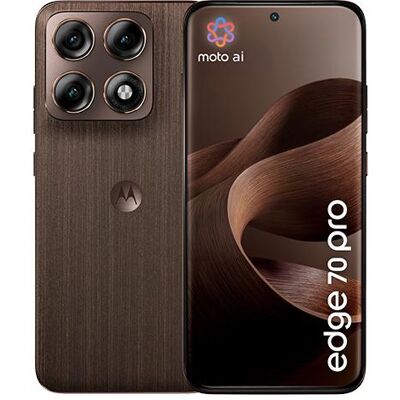 Motorola Edge 70 Pro (256 Go, PANTONE Chicory Coffee, 6.78", Double SIM, 5G), Téléphone portable, Marron Motorola Edge 70 Pro (256 Go, PANTONE Chicory Coffee, 6.78", Double SIM, 5G), Téléphone portable, Marron