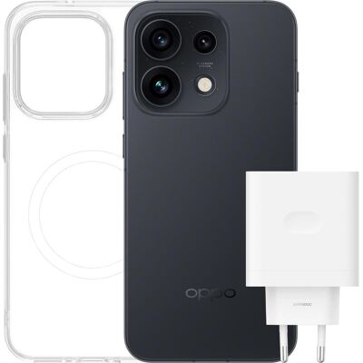 Oppo Reno16 Pro Starlight Black Box (512 Go, Starlight Black, 6.32", Double SIM, 5G), Téléphone portable, Noir Oppo Reno16 Pro Starlight Black Box (512 Go, Starlight Black, 6.32", Double SIM, 5G), Téléphone portable, Noir