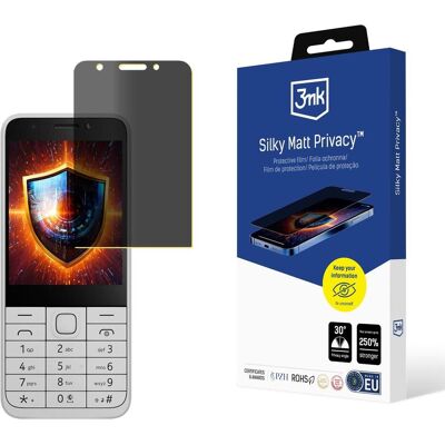 3MK Nokia 230 DualSim 2024 - Silky Matt Privacy, Pièces de rechange pour appareils mobiles, Transparent 3MK Nokia 230 DualSim 2024 - Silky Matt Privacy, Pièces de rechange pour appareils mobiles, Transparent