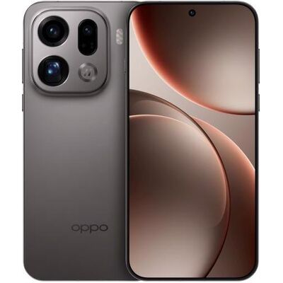 Oppo Find X9 Pro (512 Go, Titane Charcoal, 6.78", Double SIM, 5G), Téléphone portable, Gris Oppo Find X9 Pro (512 Go, Titane Charcoal, 6.78", Double SIM, 5G), Téléphone portable, Gris
