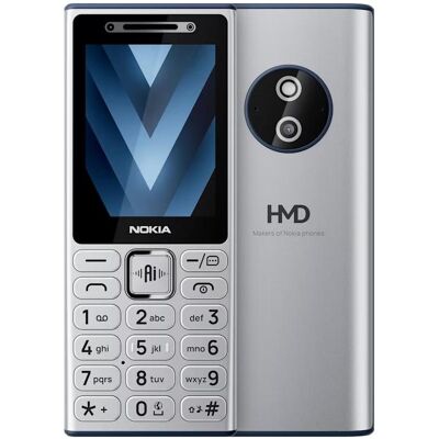 Nokia 210 4G Double SIM Argent (2.40"), Téléphone portable à touches, Argent Nokia 210 4G Double SIM Argent (2.40"), Téléphone portable à touches, Argent