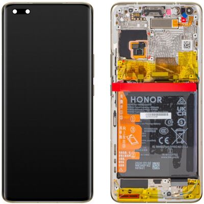Honor Display Unit für Magic4 Pro, mit Akku, Gold (Écran, Honor Magic 4 Pro), Pièces de rechange pour appareils mobiles, Or Honor Display Unit für Magic4 Pro, mit Akku, Gold (Écran, Honor Magic 4 Pro), Pièces de rechange pour appareils mobiles, Or